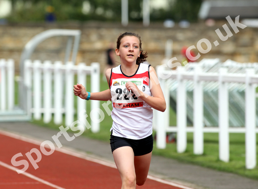 222, Girls 100 metres, Northumbereland Classic, Hexham